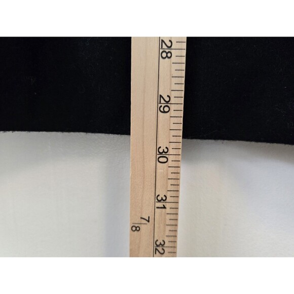 Kenneth Cole Coat Womens 14 Black Wool Blend Winter Old Money Classy Timeless - Picture 7 of 10